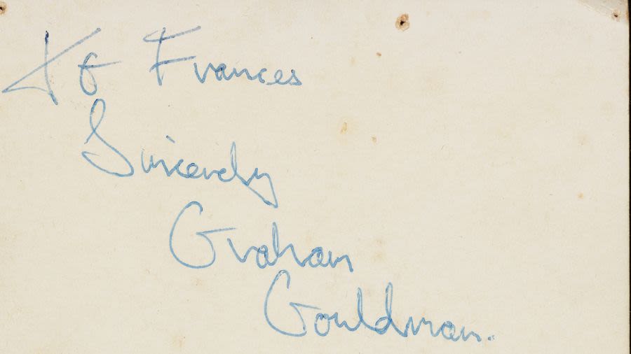 Handwritten note from CP Lee archive
