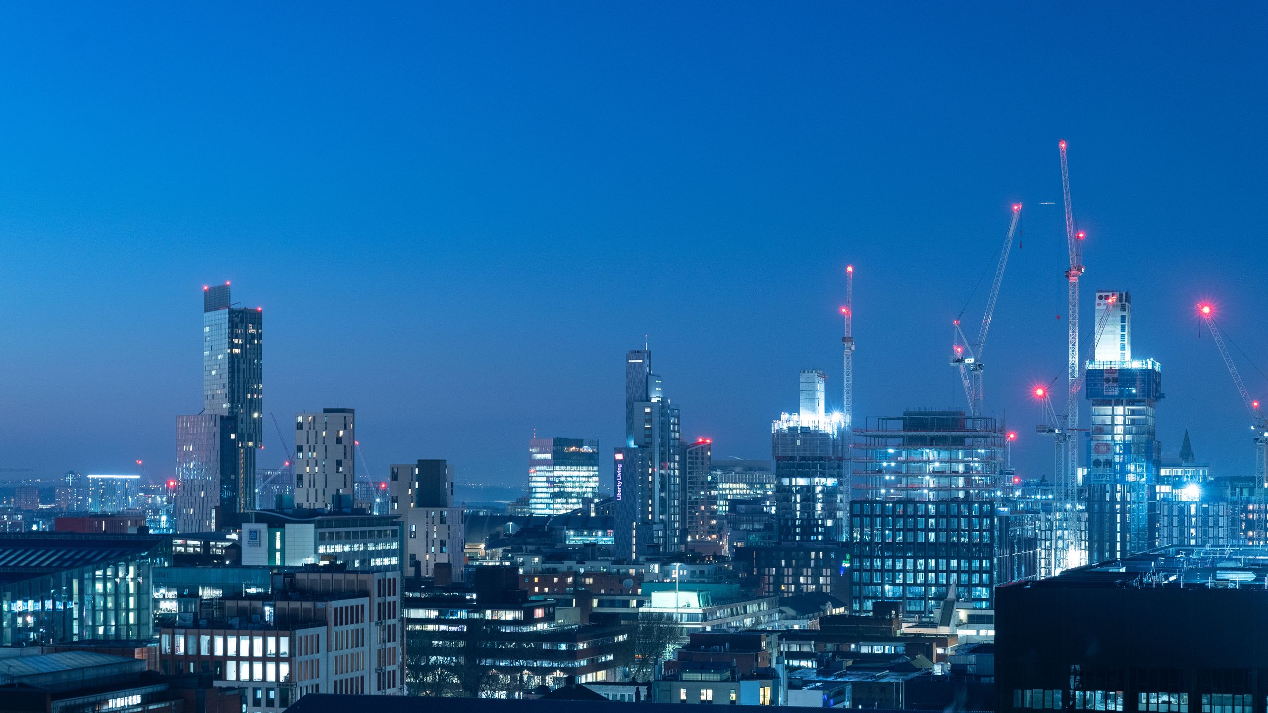 Manchester skyline