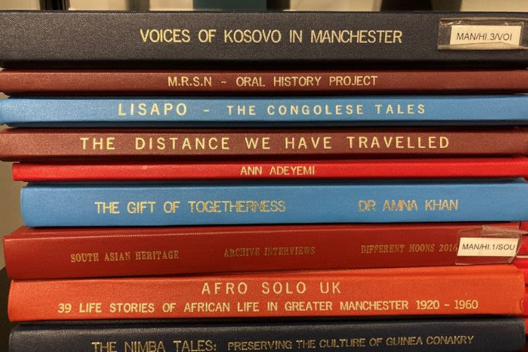 A pile of books from the AIU RACE Centre