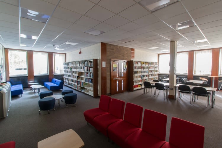 Kantorowich Library prior to being closed ahead of becoming a student hub