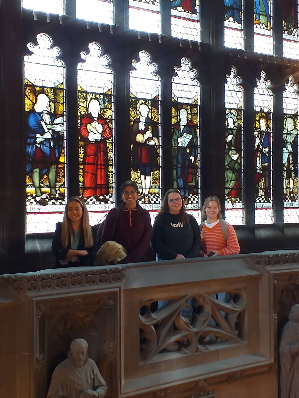 Postgraduate students visit the John Rylands Research Institute as part of the Emerging Scholars Programme in Summer 2022.