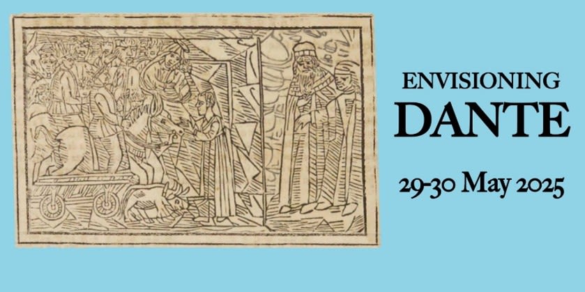 Artwork to promote Envisioning Dante event