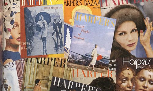 Harper's Bazaar magazine covers