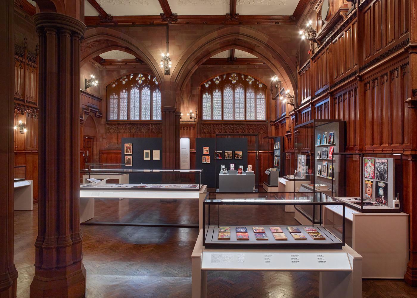 The new exhibitions gallery at the Rylands
